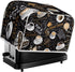Coffee Print Toaster Covers, Kitchen Accessories Decor for 2 Slice Bread Maker Oven Protection