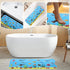 Tubozadi 40X16 Inch Bath Mat for Tub Non Slip Baby Kids Bathtub Mat Extra Long Anti Slip Toddler Shower Mat