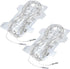 AMI PARTS 2 Pack Dryer Heating Element DC47-00019A Compatible with Samsung - Replaces DC47-00019A, 35001247, 35001119,