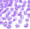 DomeStar Purple Fake Ice Rocks, 150PCS Acrylic Gems Crystals, Plastic Diamonds Centerpiece for Wedding Party