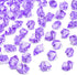 DomeStar Purple Fake Ice Rocks, 150PCS Acrylic Gems Crystals, Plastic Diamonds Centerpiece for Wedding Party