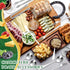 18 Pieces Charcuterie Board Accessories, Stainless Steel Cheese Butter Knives Set with Mini Serving Tongs, Silver