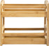 Totally Bamboo 2 Shelf Spice Caddy, Kitchen Countertop or Cupboard Organizer Rack