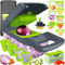 Pro-Series 16-in-1 Vegetable Chopper - Dewpeton Mandoline Slicer, Food Chopper with Container, Kitchen Essential