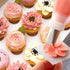 7 Pieces Rose Flower Piping Tips Set, Cake Decorating Tips and Icing Nozzles for Cupcake Decorating Kit