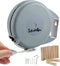 Retractable Clothesline, Heavy Duty 40 Feet PVC Clothes Line with Wall Mount for Drying Clothes with 12 ClothesPins