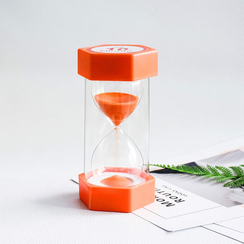 XINBAOHONG Sand Timer, Hourglass 3 Minutes & 10 Minutes Timer Clock for Kids Games, Classroom, Home Office, Kitchen Use