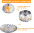 Veggie Vegetable Steamer Basket - Folding Collapsible Stainless Steel Insert for Cooking Food, Fits 5.9" to 9.8" Pots