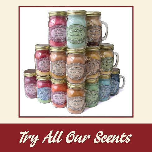 Our Own Candle Company Hot Apple Pie Scented Candle, 13 Ounces, 100 Hour Burn Time, Made in The USA