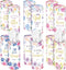 Outus 12 Pcs Floral Christian Car Tissues Cylinder Holder with 3 Ply Facial