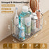 Countertop 5 Toothbrush Holders for Bathroom Organizer, Slots Large Capacity Electric Toothbrush Holder Wall-Mount