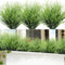 SLanC 8 Bundles Artificial Grass Plants Fake Bushes, UV Resistant Faux Grass Greenery for Outdoor