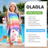 3-12 OLAOLA Striped Cat Hooded Kids Beach Towels for Years Boys Girls, Soft Absorbent Kids Hooded Bath Towel Wrap