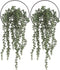 Pretty Jolly Wall Decor Metal Vase Decoration Holder, Mounted Artificial Flowers, Black