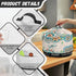 Mandala Dragonfly Slow Cooker Cover Compatible with 6-8 Quart Crock Pot, Washable Dustproof Appliance Cover