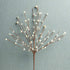 6PCS JINGHONG Artificial Pip Berry Stems,Cream Berries Stems White Berry Picks for Winter Christmas Holiday and Home