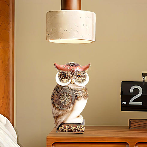 Owl Statue for Home Decor Accents, Shelf Bookshelf Table Office Living Room Decor Owl Figurine, Ideal Gifts for Bird