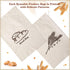 Augshy Bread Bag, 2 Pieces Linen Bags for Homemade Bread, 17.5 × 11.5 Inches, Unbleached & Reusable Storage