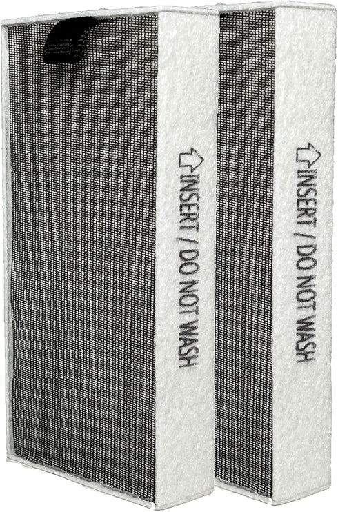 Nispira 2-in-1 True HEPA Replacement Filters for LG PuriCare Mini Portable Air Purifier AAFTMH01, 2 Packs