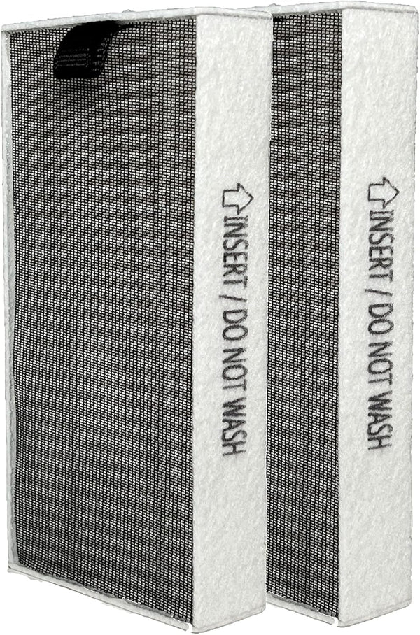 Nispira 2-in-1 True HEPA Replacement Filters for LG PuriCare Mini Portable Air Purifier AAFTMH01, 2 Packs