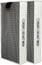 Nispira 2-in-1 True HEPA Replacement Filters for LG PuriCare Mini Portable Air Purifier AAFTMH01, 2 Packs