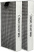 Nispira 2-in-1 True HEPA Replacement Filters for LG PuriCare Mini Portable Air Purifier AAFTMH01, 2 Packs