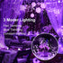 7FT 20LED 12 Pack) Fairy Lights,Silver Wire String Lights Waterproof,Battery Operated Firefly Starry Moon Lights