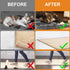 ZONGOOL 8 PCS Rug Tape, Double Sided Non-Slip Grippers for Rugs, Washable Rug Pads for Hardwood Floors