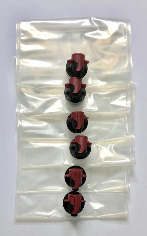 1.5L Eco-Friendly Bag-In-Box Bags (6 pack) - Easily Bottle, Dispense & Store Wines, Coffees, Cocktails & More!