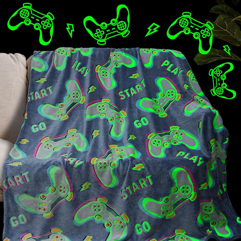 obinsm Gamer Toys Gifts for Teen Boys Kids, Glow in The Dark