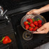 HIC Kitchen Reinforced Mesh Colander, 11.5-Inch, 18/8 Stainless Steel