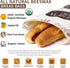 2 Pack Organic Beeswax Bread Bags for Bread & Sourdough, XL Organic Linen Reusable Bread Storage Bag with Removable