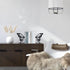 Natrlart Butterfly Metal Bookends Cute Butterfly Book Ends for Shelves Bookshelf Decorative Objects Home Office Desk