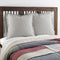 VHC Brands Hatteras Bedding Accessory, Euro Sham 26x26, Blue