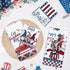 4th of July Patriotic Kitchen Towel 100% Cotton Independence Day Gnome Quick Dry Stars and Stripes Flag Tea Towels 20 27.5inch, Dishcloth for Dining, Home Decor, Housewarming Gifts(Set of 4) by Arquiel