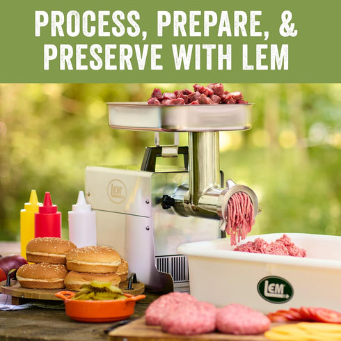 Packaging LEM Products Ground Meat System, Blue