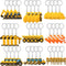 Fumete 36 Pcs Construction Tractor Party Favors Fillers Construction Keychains Goodie Bags
