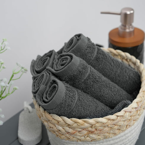 Pack 60 12 12 Inches, Tens Towels of Washcloths, x Lighter Weight, Quick to Dry, Super Soft & Absorbent, Gentle Face