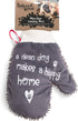 Pavilion Gift Company Paw Microfiber Dog-Cleaning Mitt