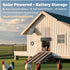 Tephrotrak 3500mAh 656ft Anti-Pinch 5 Automatic Chicken Coop Door, Solar Powered with Battery, Long-Range Remote