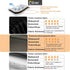 Portable Washing Machine Cover, Top Load Washer Dryer Cover, Waterproof Full-Automatic/Wheel Cover (23"24"36")