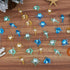 30 10 Nautical theme Sea Life Decorative Fairy String Lights, Whale Shark, Sunfish, Manta Ray Cute Novelty Marine