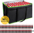 2 Pack XXXL-Large Insulated Grocery Shopping Bags, Green, Reusable Bag,Thermal Zipper,Collapsible,Tote,Cooler,Food