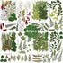 84 Pcs Dried Pressed Leaves Flowers Real Natural Dried Leaves Plant Kit Assorted Dried Greenery for Resin Art DIY Crafts Party Decorations Bookmarks Scrapbooking Candle Soap Making, 20 types