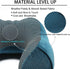 Memory Foam Neck Pillow with 360-Degree Head Support, Lightweight Travel Airplane Pillow with Storage Bag for Sleeping,