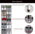 Over The Door Shoe Organizer: Hanging Shoe Rack with 24 Mesh Large Pockets for Men, Women, Kids