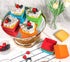 Webake 3.5 Inch Jumbo Baking Cups Reusable Silicone Square Cupcake Liners Non-stick Muffin Mold (Pack of 8)