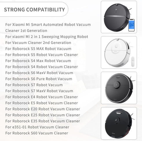 Replacement Battery for Xiaomi Mijia Roborock S5 S6 S7 S50 S51 S52 S55 S552 S60 S65 S70 S75 T4 T6 T7 T60 T61 T65 E4 E20