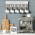 Barnyard Designs Coffee Sign - Inspirational Wood Box Sign - Funny Office Kitchen Desk Decoration Gift for Coffee Lovers