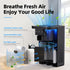 AROEVE Air Purifiers for Bedroom, Air Purifier with Aromatherapy Function for Pet Smoke Pollen Dander Hair Smell, MK06-